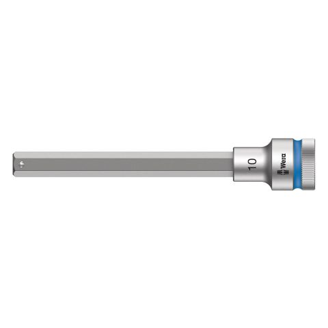 Wera 05003845001 8740 C HF Binnenzeskant Zyklop Bitdop met 1/2"-aandrijving met vasthoudfunctie 10 x 140mm