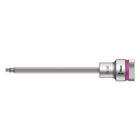 Wera 05003850001 8767 C HF TORX® Zyklop Bitdop met 1/2"-aandrijving, met vasthoudfunctie TX 20 x 140mm