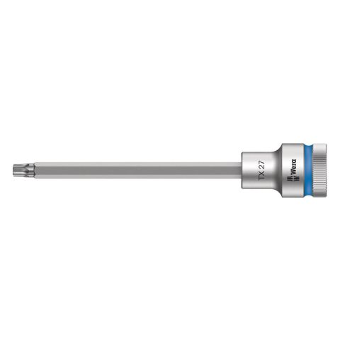 Wera 05003852001 8767 C HF TORX® Zyklop Bitdop met 1/2"-aandrijving, met vasthoudfunctie TX 27 x 140mm