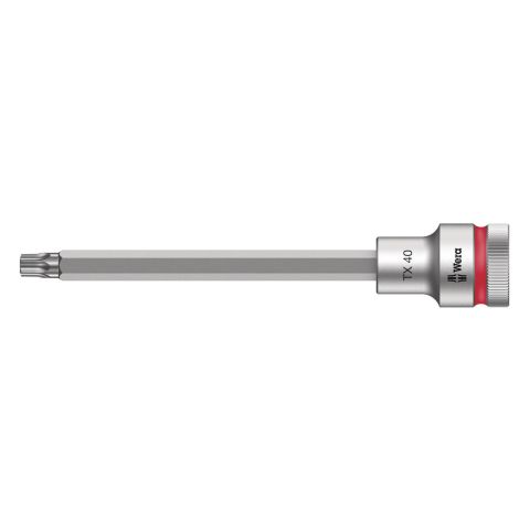 Wera 05003854001 8767 C HF TORX® Zyklop Bitdop met 1/2"-aandrijving, met vasthoudfunctie TX 40 x 140mm