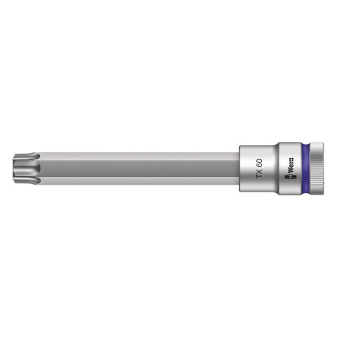 Wera 05003858001 8767 C HF TORX® Zyklop Bitdop met 1/2"-aandrijving, met vasthoudfunctie TX 60 x 140mm