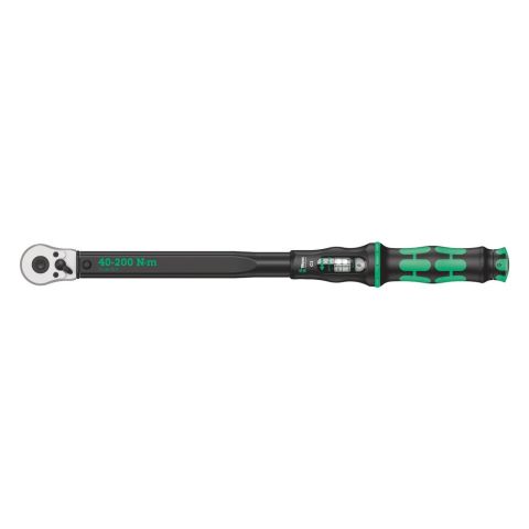 Wera 05075622001 Click-Torque C 3 draaimomentsleutel met omschakelratel, 40-200 Nm