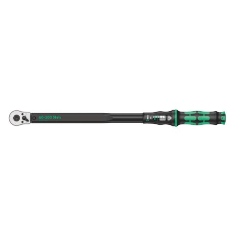 Wera 05075623001 Click-Click-Torque C 4 draaimomentsleutel met omschakelratel, 60-300 Nm