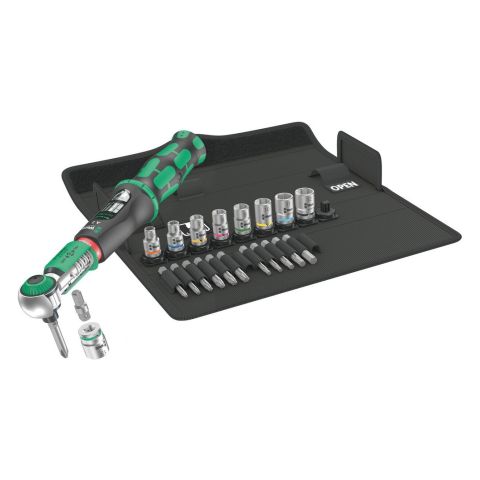 Wera 05075832001 Safe-Torque A 2 Set 1, 1/4" zeskant, 2-12 Nm, 23‑delig