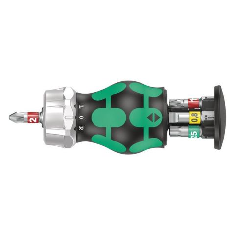 Wera 05008883001 Kraftform Kompakt Stubby Magazin RA 1, 6‑delig