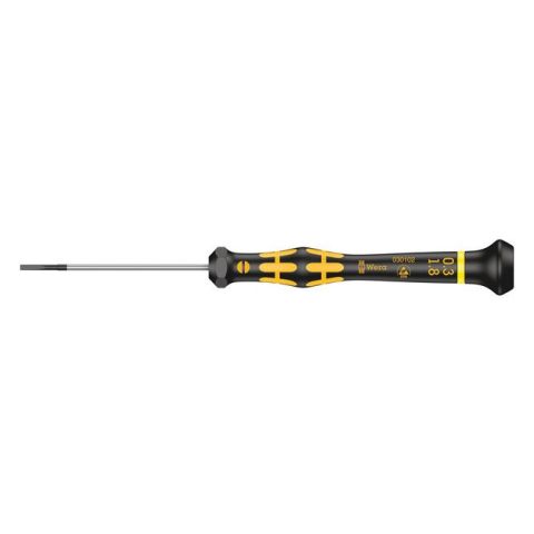 Wera 05030102001 1578 A ESD Kraftform Micro Sleuf schroevendraaier 0,30 x 1,8 x 60mm