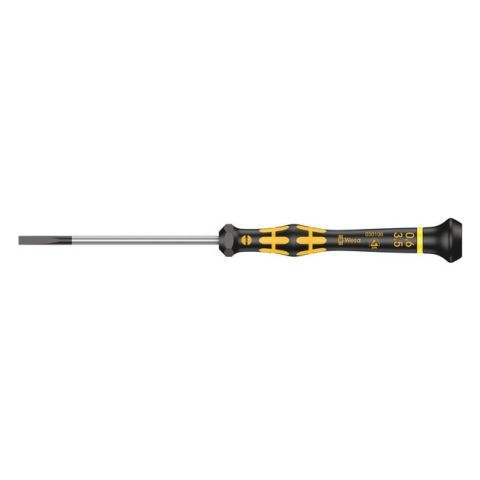 Wera 05030106001 1578 A ESD Kraftform Micro Sleuf schroevendraaier 0,60 x 3,5 x 80mm