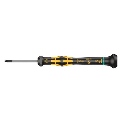 Wera 05030121001 1567 TORX® ESD Kraftform Micro Schroevendraaier TX 5 x 40mm