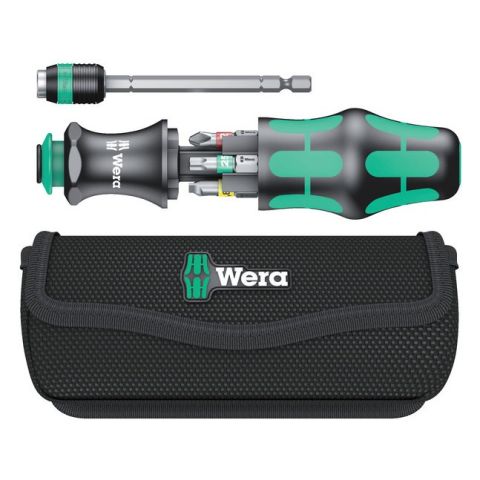Wera 05051016001 Kraftform Kompakt 20 Tool Finder 1 met etui, 7‑delig
