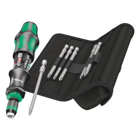 Wera 05051017001 Kraftform Kompakt 20 Tool Finder 2 met etui, 13‑delig