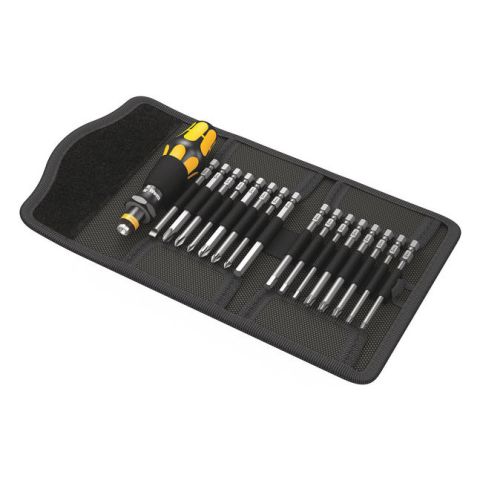 Wera 05051043001 Kraftform Kompakt 60 ESD, 17‑delig