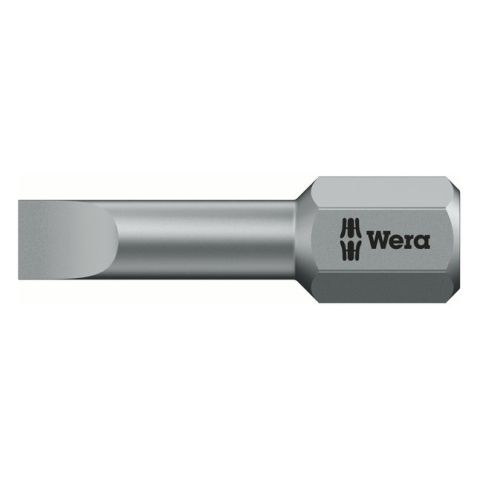 Wera 05056220001 800/1 TZ Sleufschroeven Bits 0,8 x 5,5 x 25mm