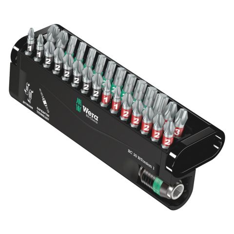 Wera 05057430001 Bit-Check 30 BiTorsion 1, 30‑delig