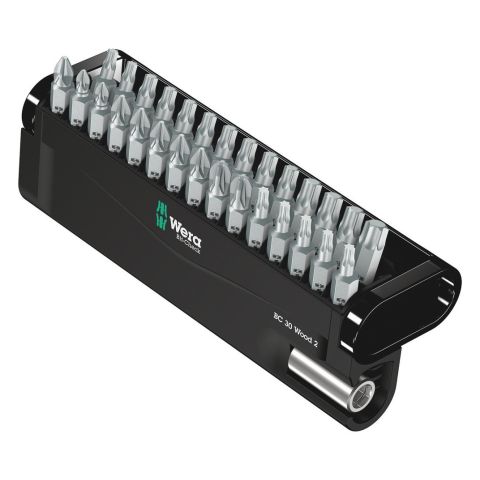 Wera 05057432001 Bit-Check 30 Wood 2, 30‑delig