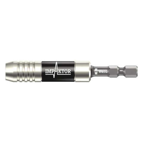 Wera 05057675001 897/4 IMP Impaktor houder met spanring en Magneet 1/4 x 75mm