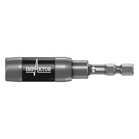 Wera 05057676001 897/4 Impaktor R Impaktor houder met spanring en Ringmagneet 1/4 x 75mm