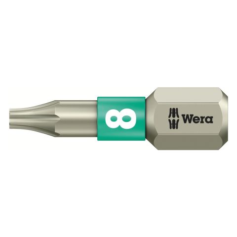 Wera 05071030001 3867/1 TS TORX® Bits, RVS TX 8 x 25mm