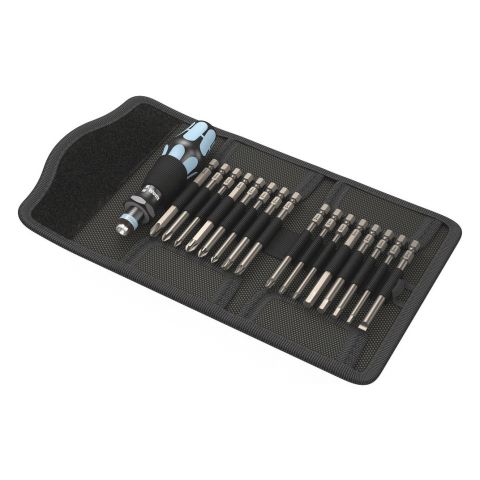 Wera 05071116001 Kraftform Kompakt 60, RVS, 17‑delig