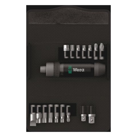Wera 05072017001 2090/17 Slagschroevendraaier-set, 17‑delig
