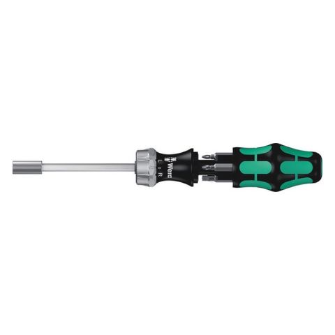 Wera 05073660001 Kraftform Kompakt 27 RA 1 SB, 6‑delig