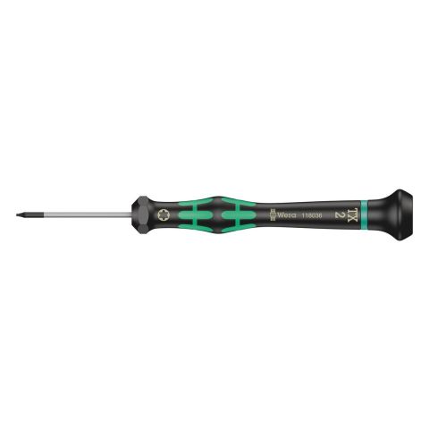 Wera 05118036001 2067 Kraftform Micro TORX® Schroevendraaier TX 2 x 40mm