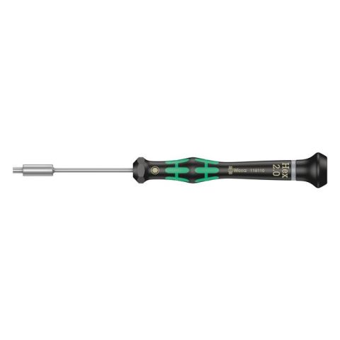 Wera 05118110001 2069 Kraftform Micro Dopschroevendraaier 2,0 x 60mm
