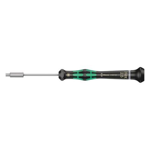 Wera 05118112001 2069 Kraftform Micro Dopschroevendraaier 2,5 x 60mm