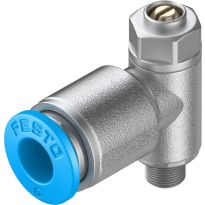 FESTO 193139 Smoorventiel met terugslagklep GRLA-M5-QS-6-D