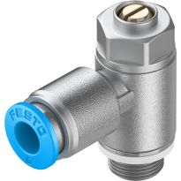 FESTO 193144 Smoorventiel met terugslagklep GRLA-1/8-QS-6-D