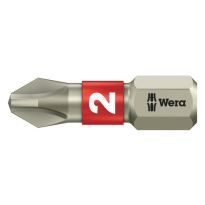 Wera 05071011001 3851/1 TS Bits Phillips, RVS PH 2 x 25mm