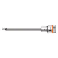 Wera 05003841001 8740 C HF Binnenzeskant Zyklop Bitdop met 1/2"-aandrijving met vasthoudfunctie 5 x 140mm