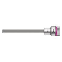 Wera 05003844001 8740 C HF Binnenzeskant Zyklop Bitdop met 1/2"-aandrijving met vasthoudfunctie 8 x 140mm