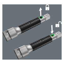 Wera 05003530001 8796 SA Zyklop-verlengstuk "Flexible-Lock" met vrijloophuls, kort voor 1/4"