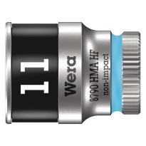 Wera 05003726001 8790 HMA HF Zyklop Hand- en Machinedop, met 1/4"-aandrijving, met vasthoudfunctie 11 x 23mm