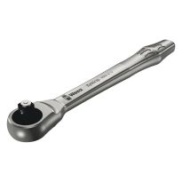 Wera 05004003001 8003 A Zyklop Metal-ratel met doorsteekvierkant met 1/4"-aandrijving