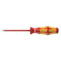 Wera 05006100001 160 i VDE geïsoleerde Sleuf Schroevendraaier 0,4 x 2,5 x 80mm