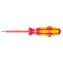 Wera 05006162001 165 i PZ VDE geïsoleerde Pozidriv Schroevendraaier PZ 1 x 80mm