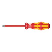 Wera 05006164001 165 i PZ VDE geïsoleerde Pozidriv Schroevendraaier PZ 2 x 100mm