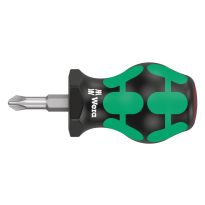 Wera 05008851001 350 PH kruiskop Stubby/carburateurschroevendraaier PH 2 x 25mm