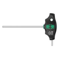 Wera 05023343001 454 HF T-greep zeskant-schroevendraaier Hex-Plus met vasthoudfunctie 5 x 150mm