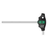 Wera 05023353001 454 HF T-greep zeskant-schroevendraaier Hex-Plus met vasthoudfunctie 8 x 200mm