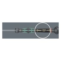 Wera 05118186001 2067 Kraftform Micro TORX® HF-Schraubendreher mit Haltefunktion TX 10 x 60mm