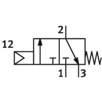 FESTO 10190 Ventiel voor paneelinbouw SVS-3-1/8