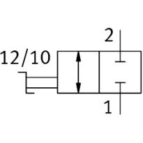 FESTO 153467 Kogelklepafsluiter HE-2-QS-6