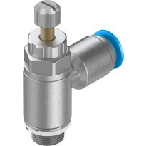 FESTO 197581 Smoorventiel met terugslagklep GRLA-1/8-QS-6-RS-D