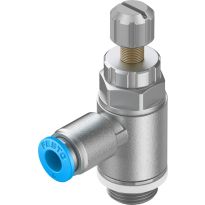 FESTO 534339 Smoorventiel met terugslagklep GRLA-1/4-QS-8-RS-D