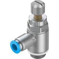 FESTO 534342 Smoorventiel met terugslagklep GRLA-3/8-QS-8-RS-D