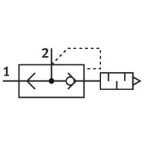 FESTO 6753 Snelontluchtingsventiel SEU-1/4