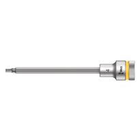 Wera 05003840001 8740 C HF Binnenzeskant Zyklop Bitdop met 1/2"-aandrijving met vasthoudfunctie 4 x 140mm