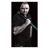 Wera 05075623001 Click-Click-Torque C 4 draaimomentsleutel met omschakelratel, 60-300 Nm